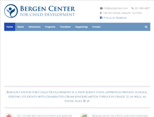 Tablet Screenshot of bergencenter.com